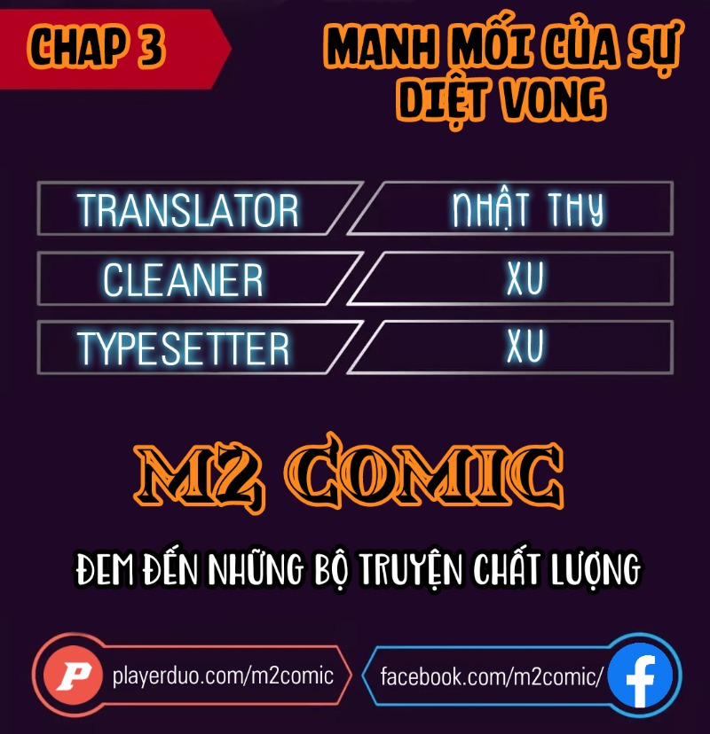 Manh Mối Của Sự Diệt Vong Chương 3 Trang 1