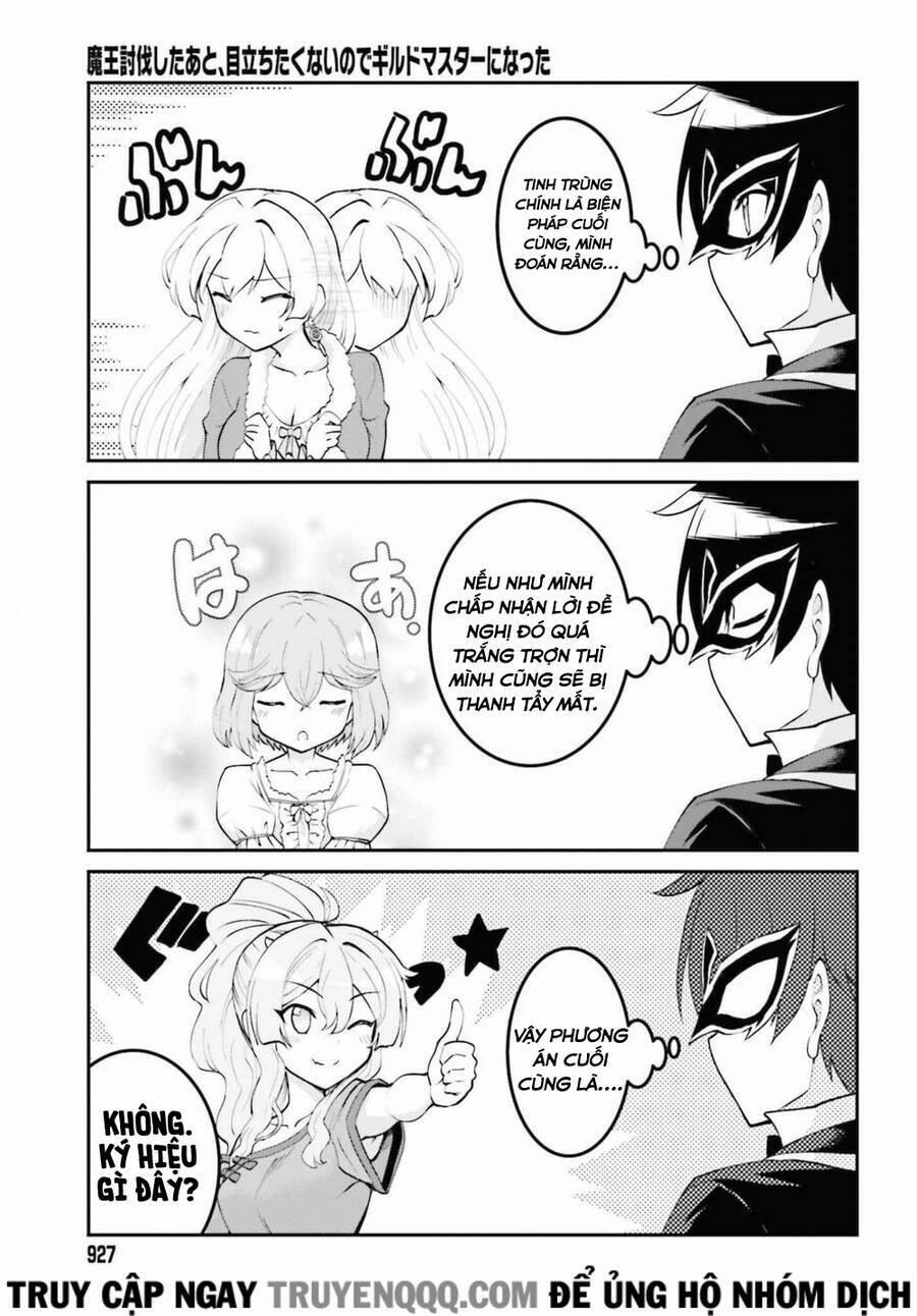 Maou Toubatsu Shita Ato, Medachitakunai Node Guild Master Ni Natta 10.5 trang 2