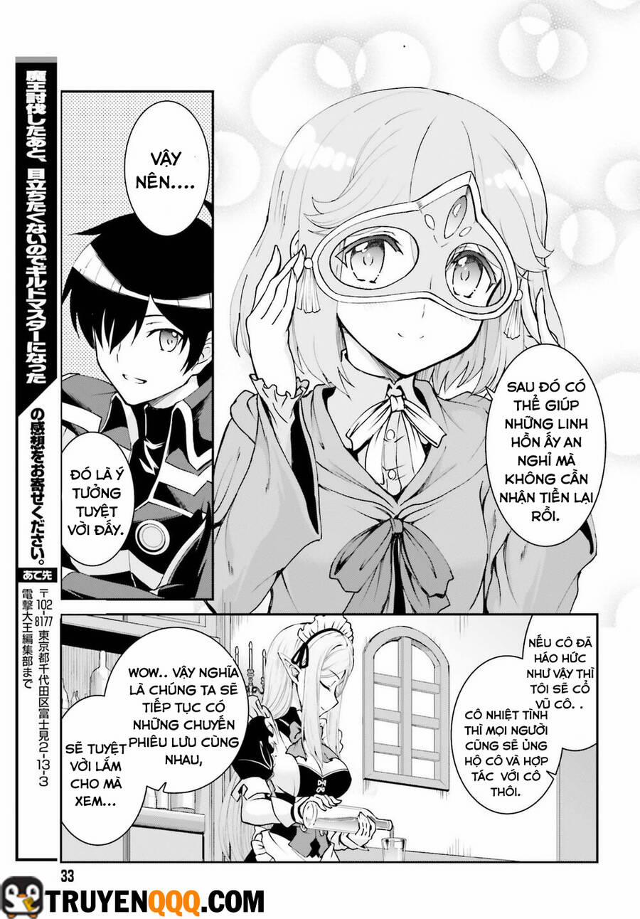 Maou Toubatsu Shita Ato, Medachitakunai Node Guild Master Ni Natta 11.5 trang 9