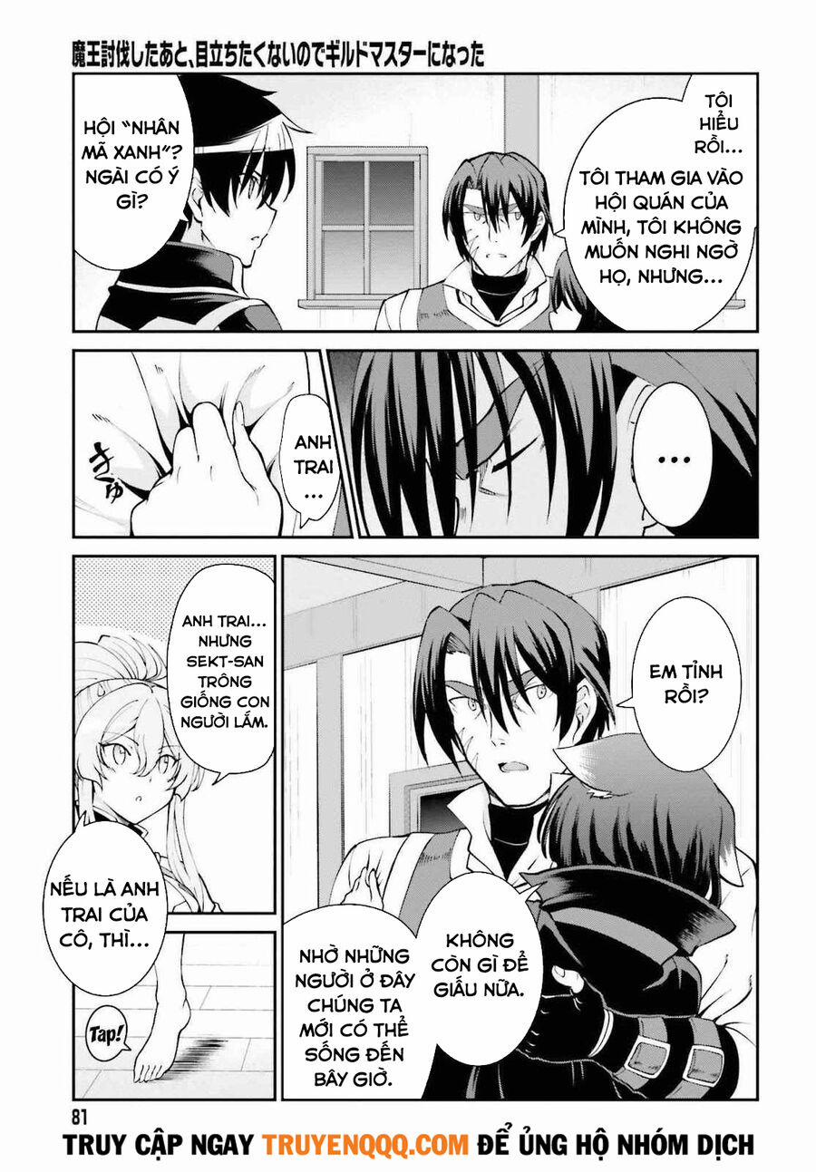 Maou Toubatsu Shita Ato, Medachitakunai Node Guild Master Ni Natta 25 trang 12