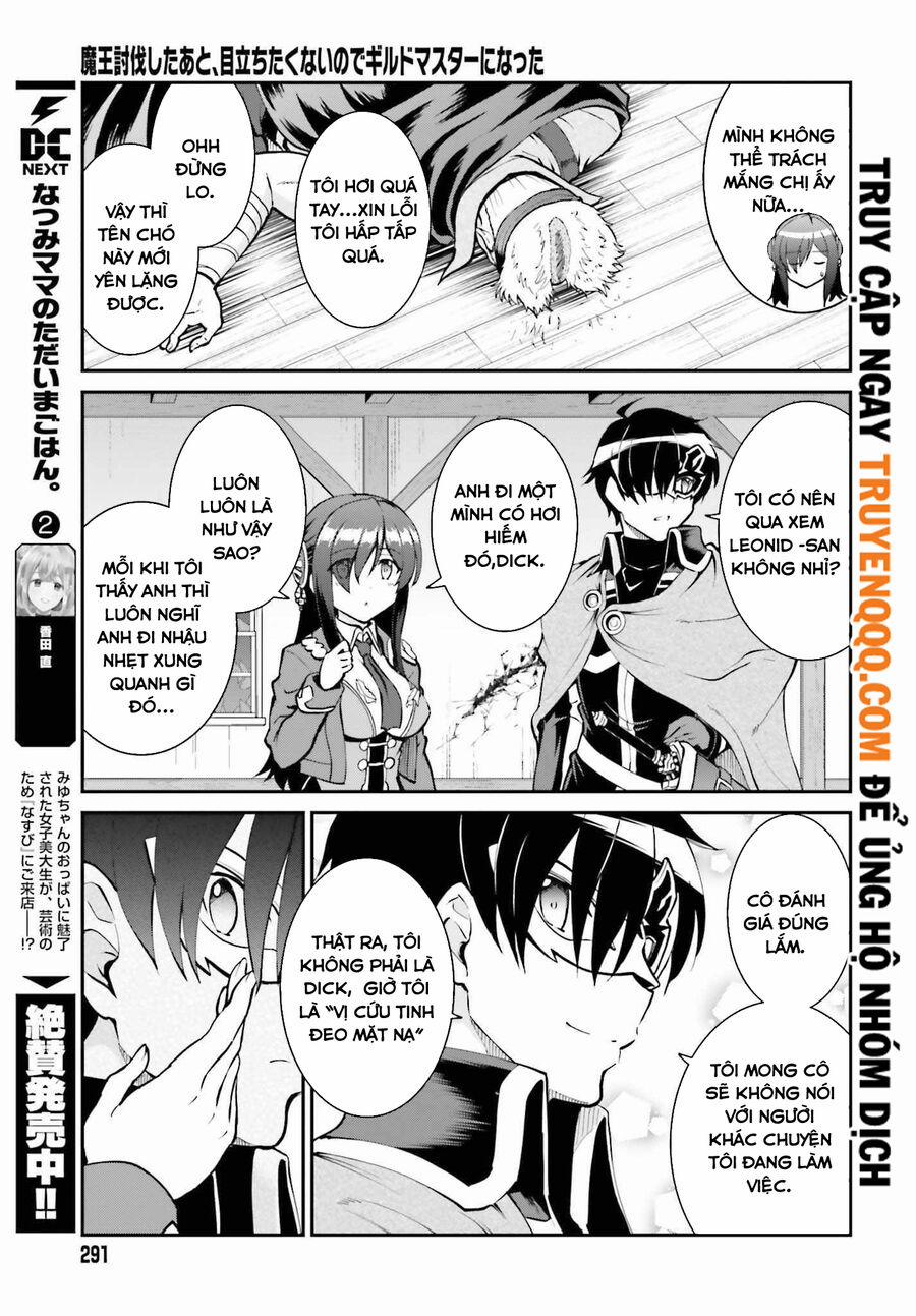 Maou Toubatsu Shita Ato, Medachitakunai Node Guild Master Ni Natta 29.5 trang 11