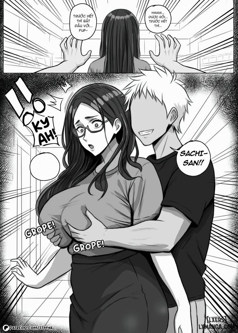 Married Women Two Panel NTR Comic Oneshot trang 24