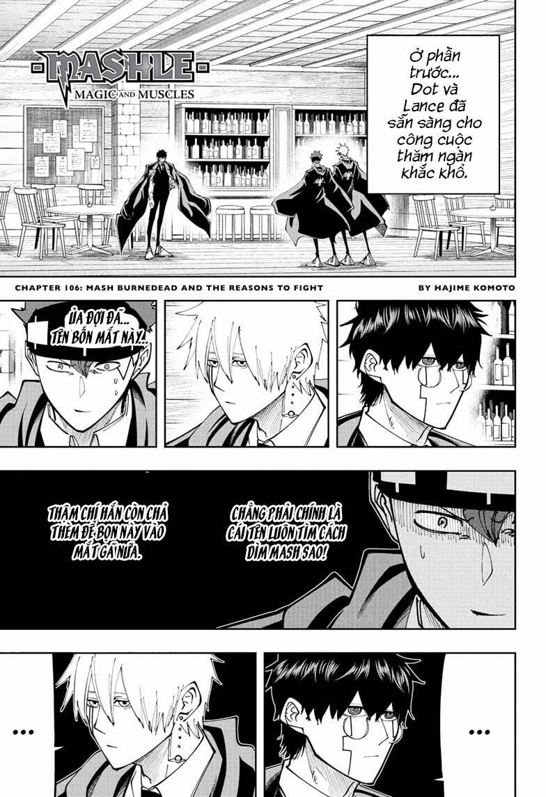 Mashle: Phép Thuật Và Cơ Bắp 106 trang 1