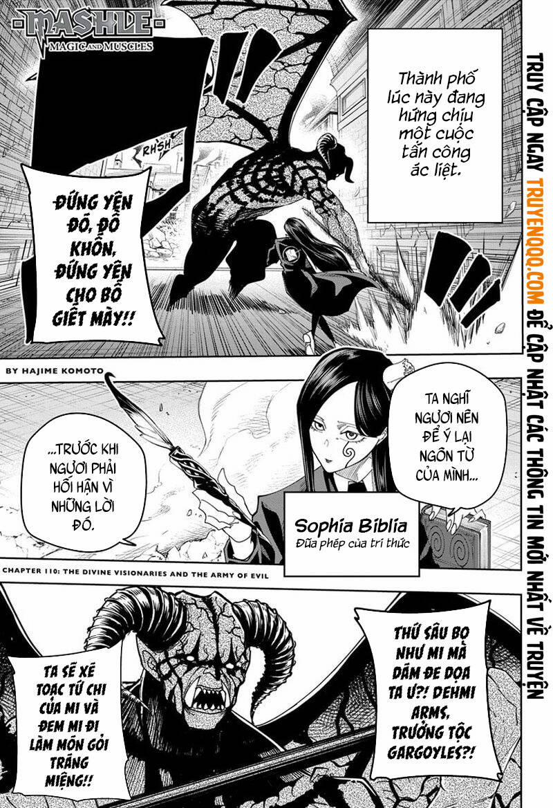 Mashle: Phép Thuật Và Cơ Bắp 110 trang 1