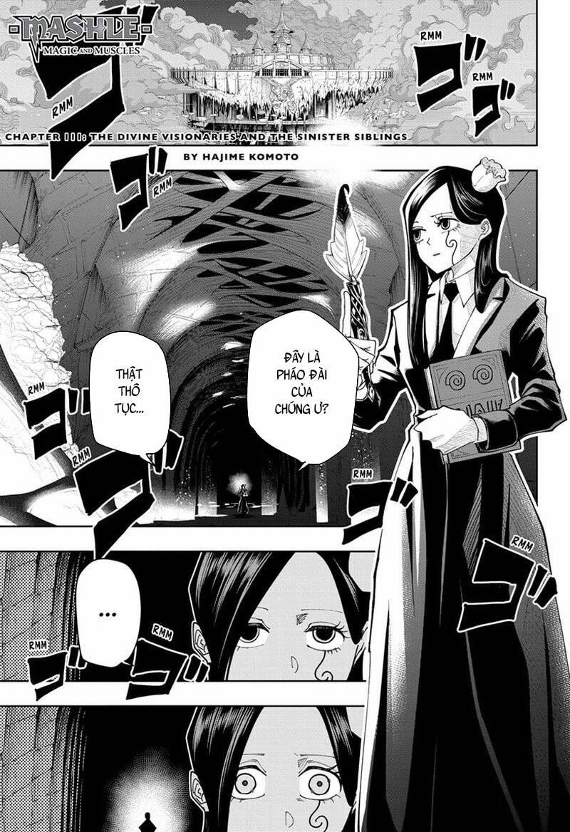 Mashle: Phép Thuật Và Cơ Bắp 111 trang 1