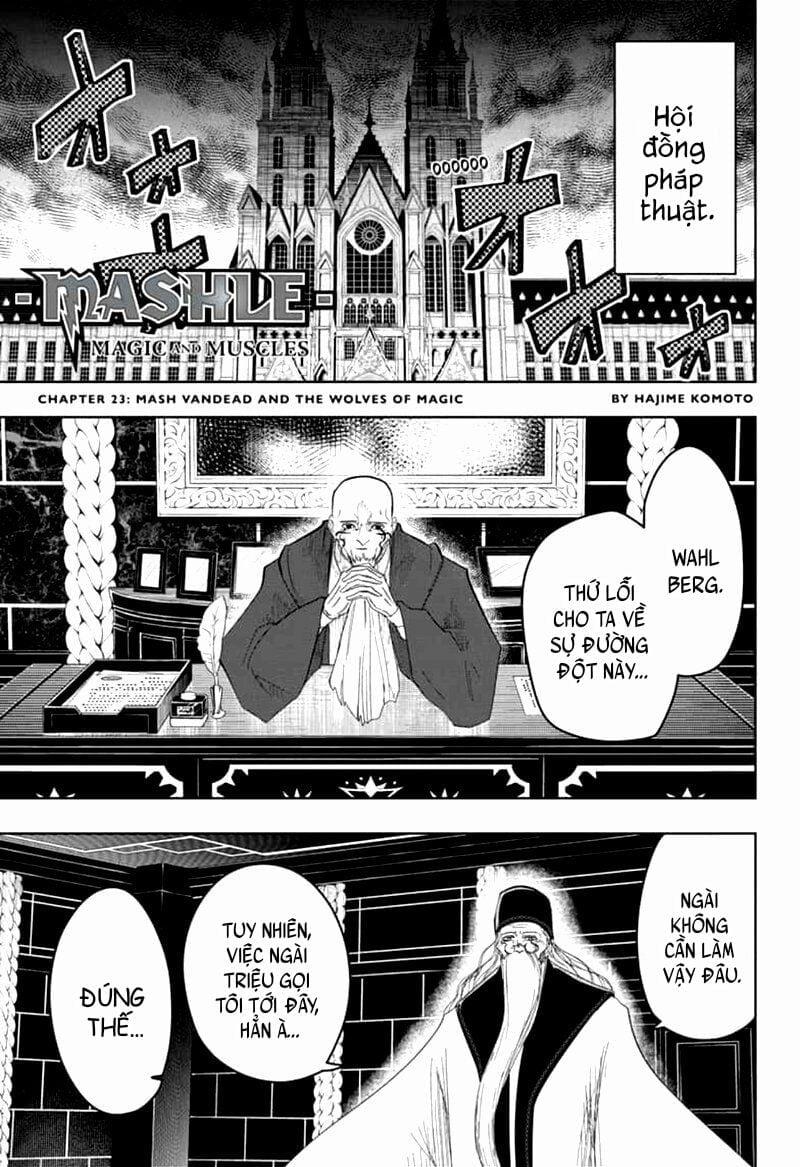 Mashle: Phép Thuật Và Cơ Bắp 23 trang 1