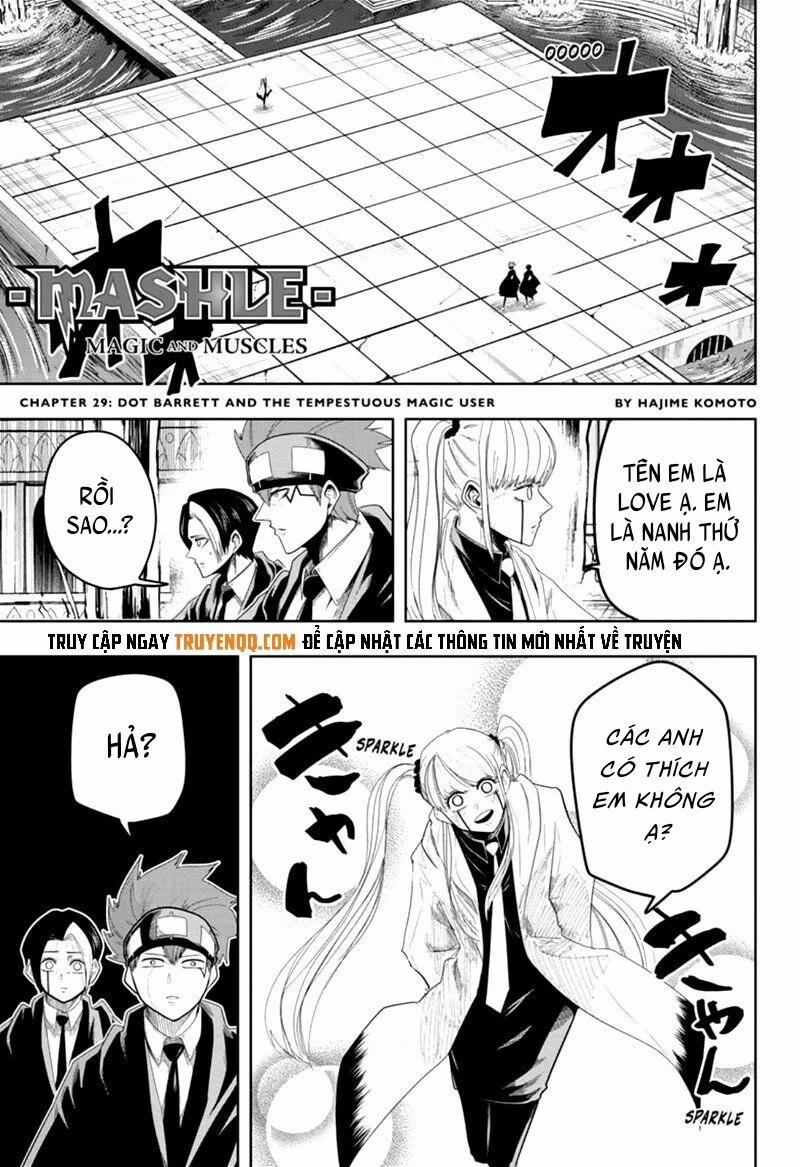 Mashle: Phép Thuật Và Cơ Bắp 29 trang 1