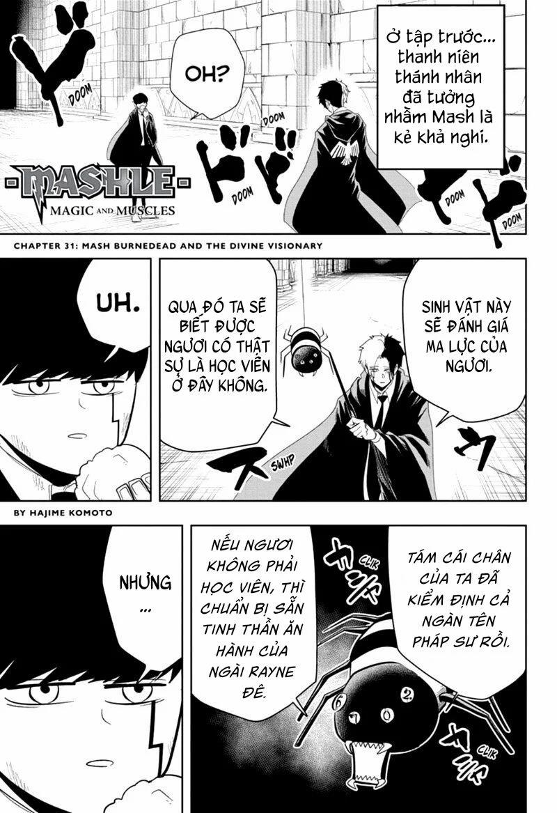 Mashle: Phép Thuật Và Cơ Bắp 31 trang 1