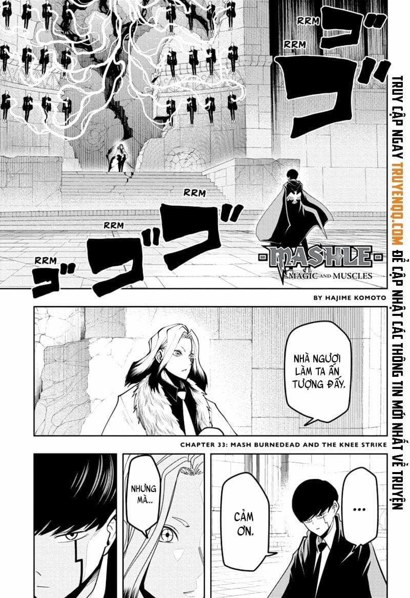 Mashle: Phép Thuật Và Cơ Bắp 33 trang 1