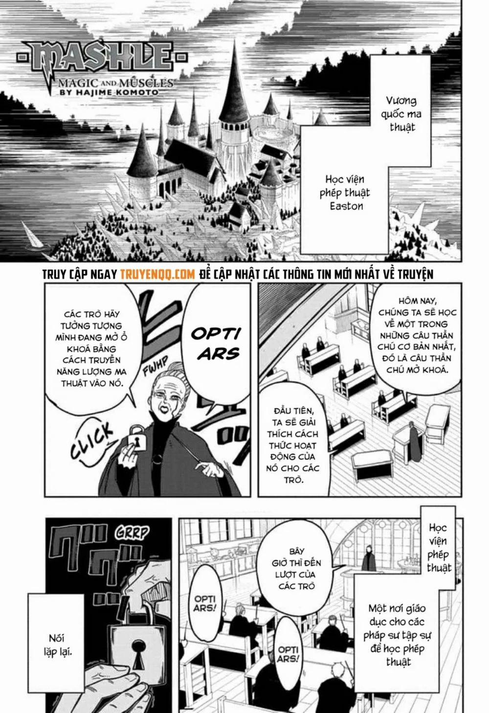 Mashle: Phép Thuật Và Cơ Bắp 4 trang 1