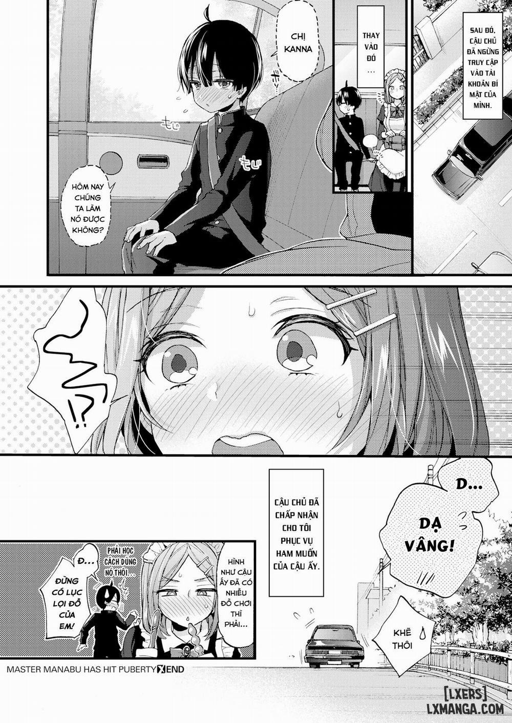 Master Manabu Has Hit Puberty Oneshot trang 23