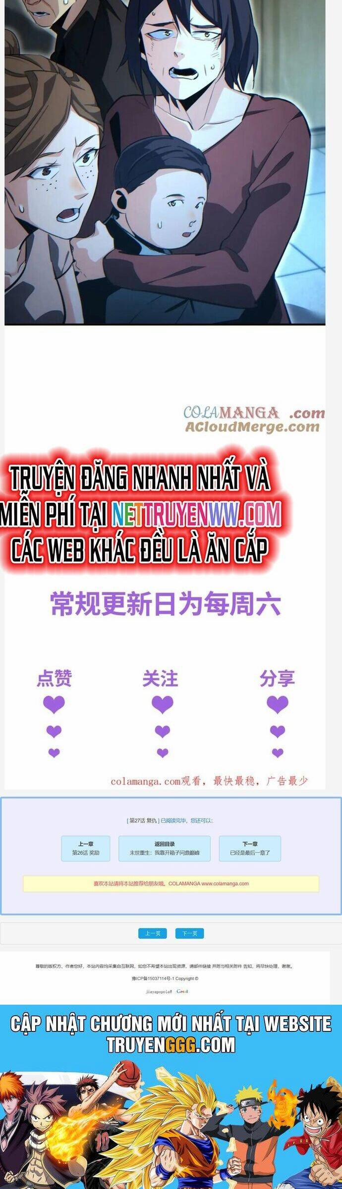 Mạt Thế Trọng Sinh: Ta Quay Gacha Làm Trùm! 27 trang 29