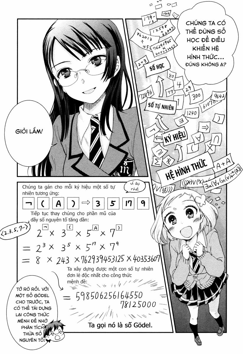 Mathematical Girls: Các Định Lý Bất Toàn Của Gödel Chương 0 0 Chocolate x c minh Trang 16