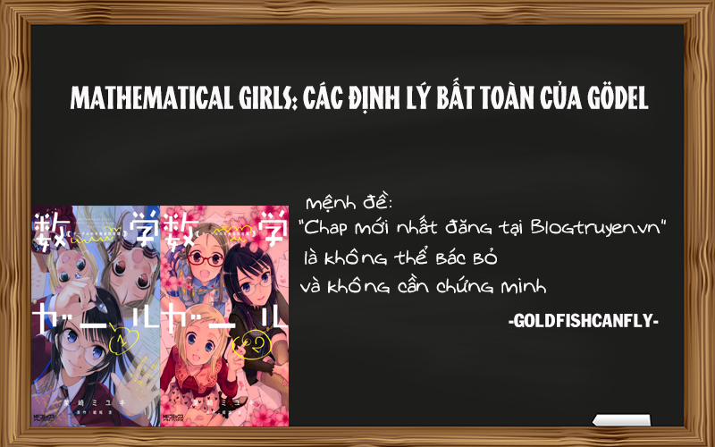 Mathematical Girls: Các Định Lý Bất Toàn Của Gödel Chương 0 0 Chocolate x c minh Trang 33