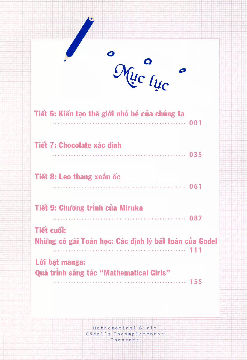 Mathematical Girls: Các Định Lý Bất Toàn Của Gödel Chương 0 0 Ki n t o th gi i nh b c a ch ng ta Trang 5