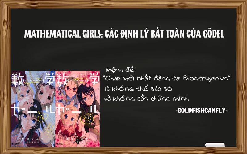 Mathematical Girls: Các Định Lý Bất Toàn Của Gödel Chương 8 Trang 32