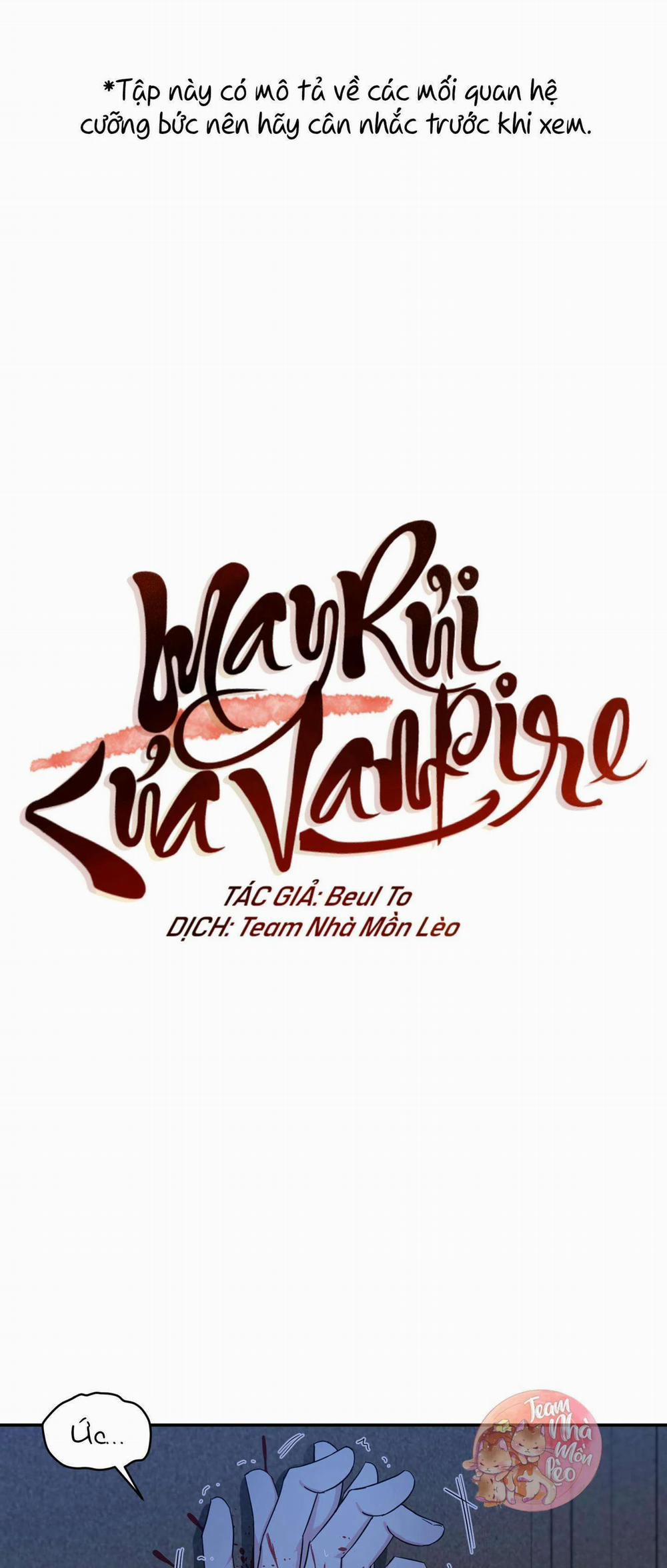 May Rủi Của Vampire 36 trang 1