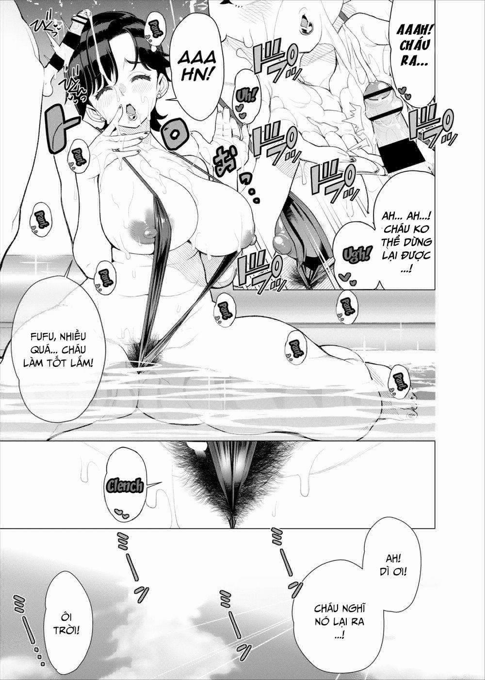 Mẹ bạn mặc áo tắm siêu sexy Oneshot trang 20