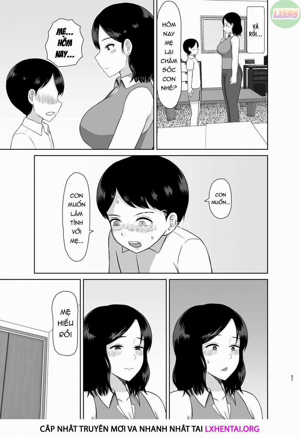 Mẹ giáo dục giới tính cho con trai Oneshot trang 21