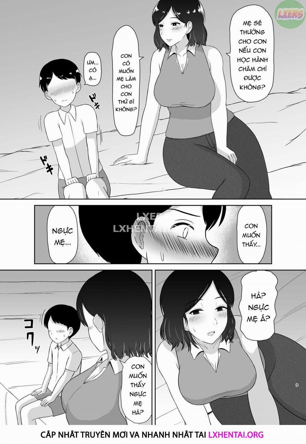 Mẹ giáo dục giới tính cho con trai Oneshot trang 9
