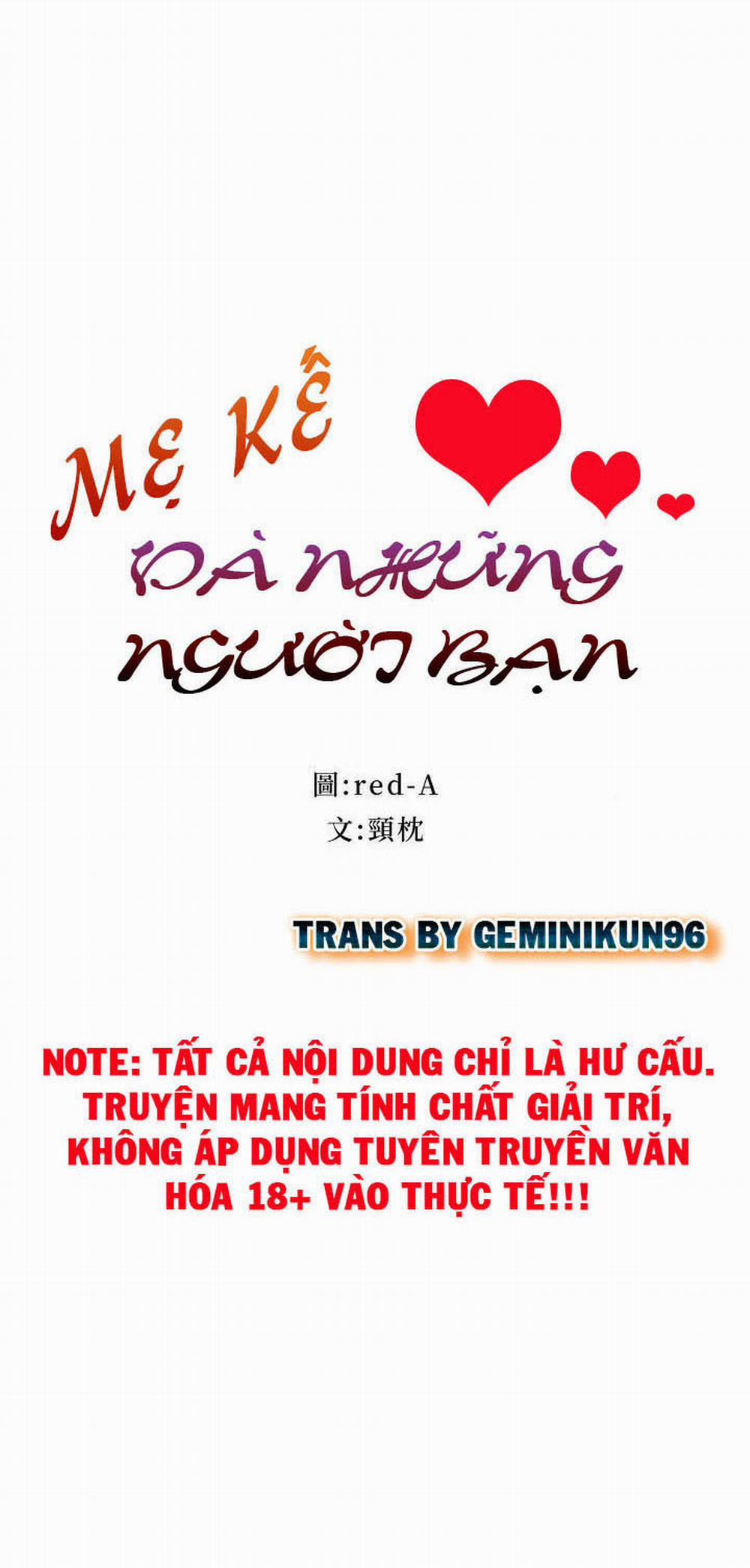 Mẹ Kế Và Những Người Bạn Chương 3 Trang 22