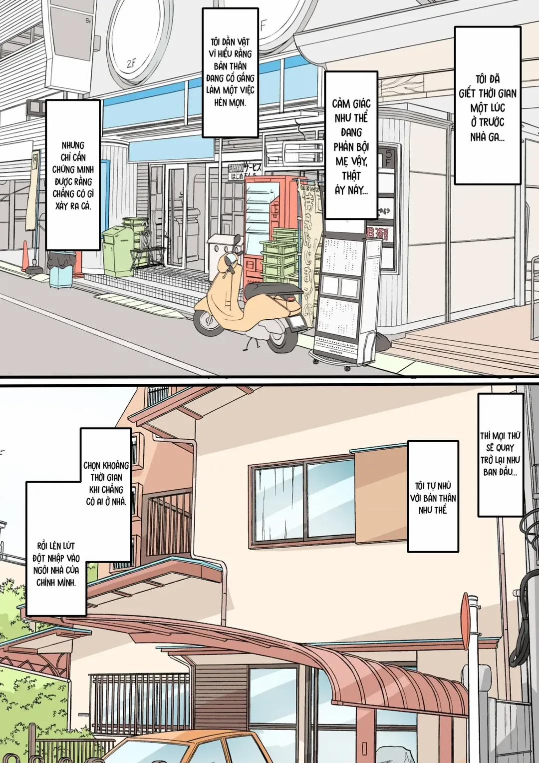 Mẹ làm chuyện đó với em trai tôi Oneshot trang 19