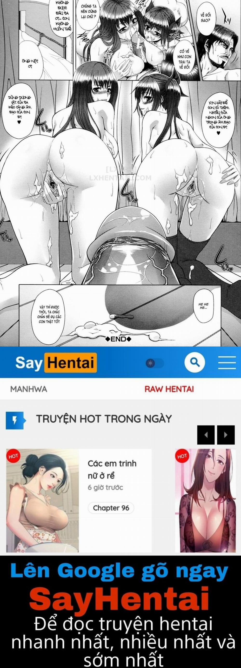 Mẹ tao là của chúng mày - Hentai Không che 5 trang 32