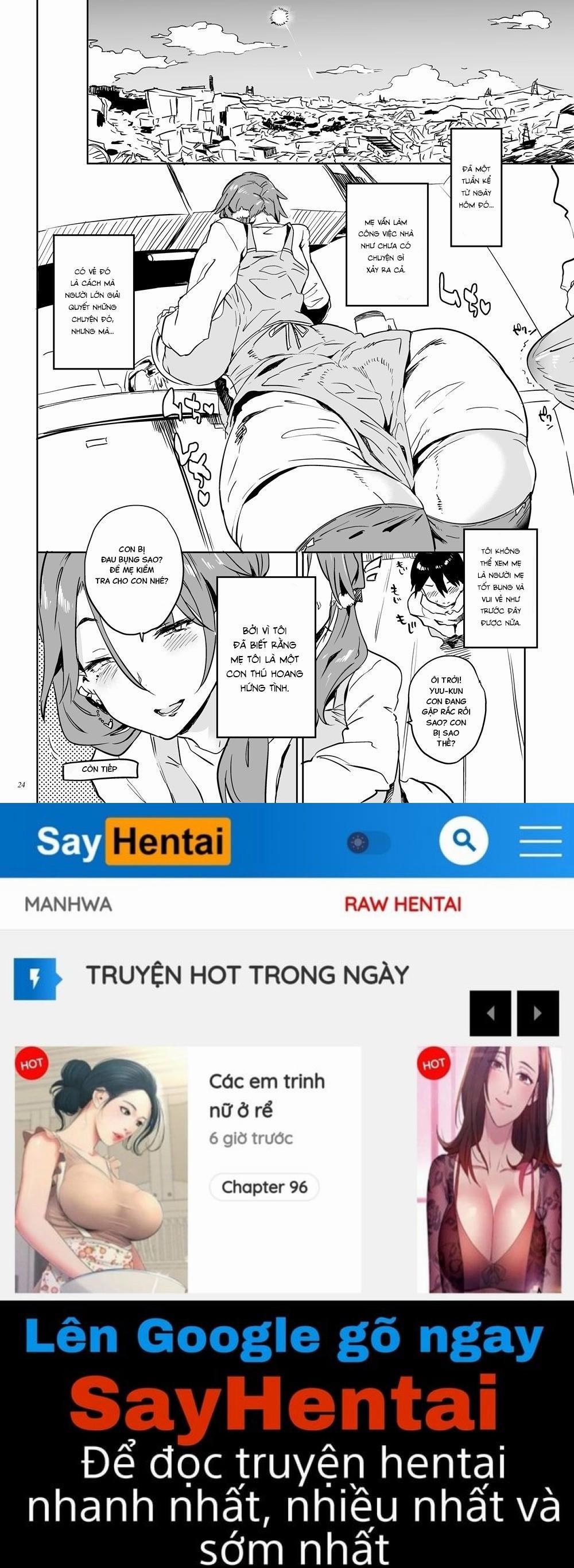 Mẹ tôi đi suối nước nóng! Oneshot trang 22