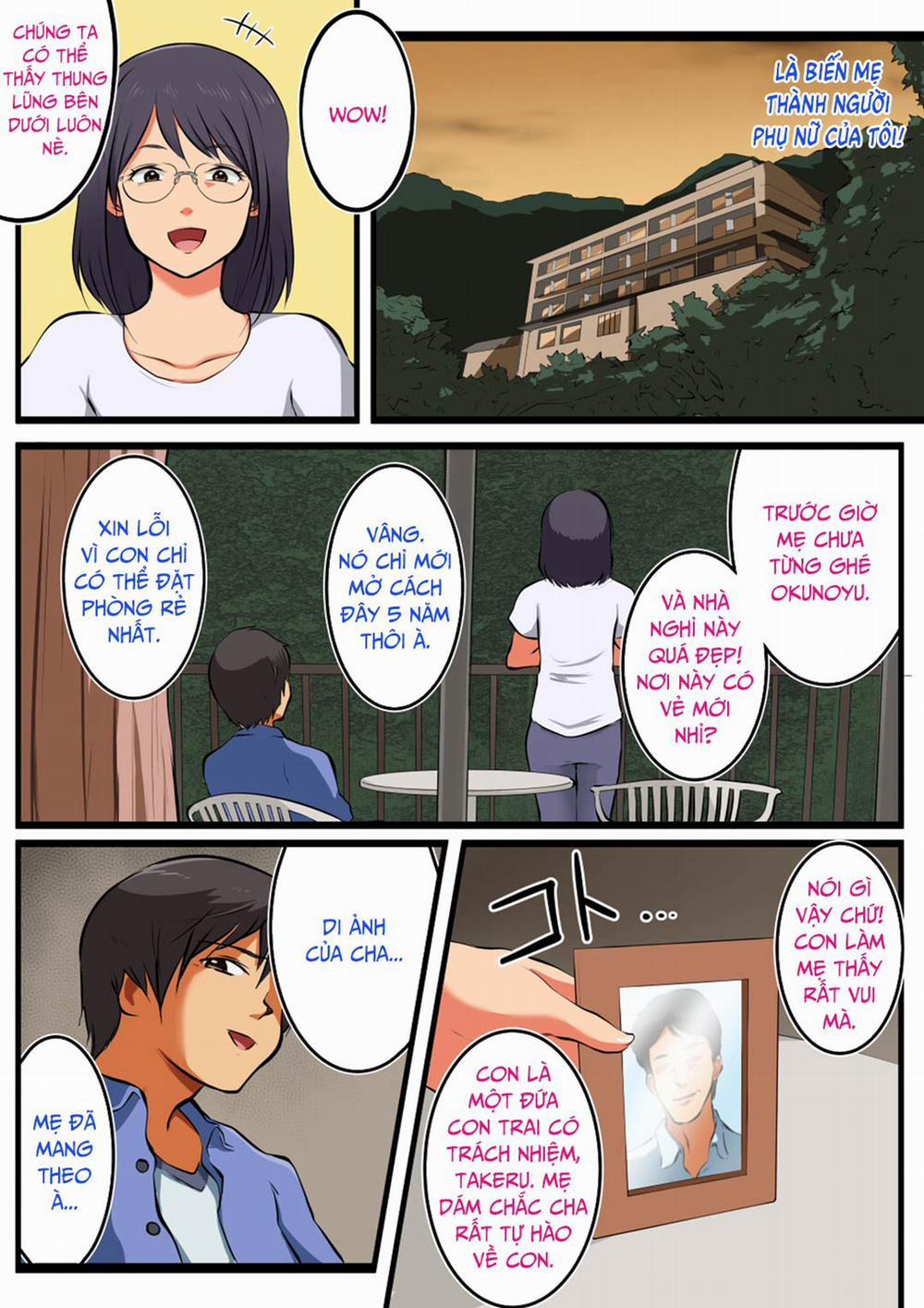 Mẹ tôi sẽ mang thai đứa bé của tôi Oneshot trang 8
