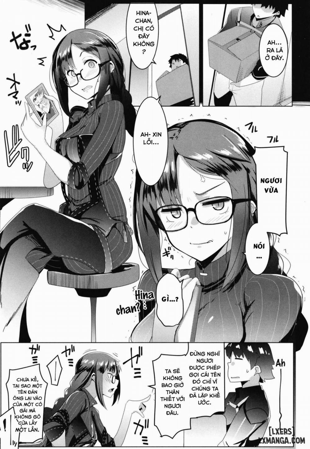 Megane Kyuuketsu-shu no Uwaki Gokko Oneshot trang 3