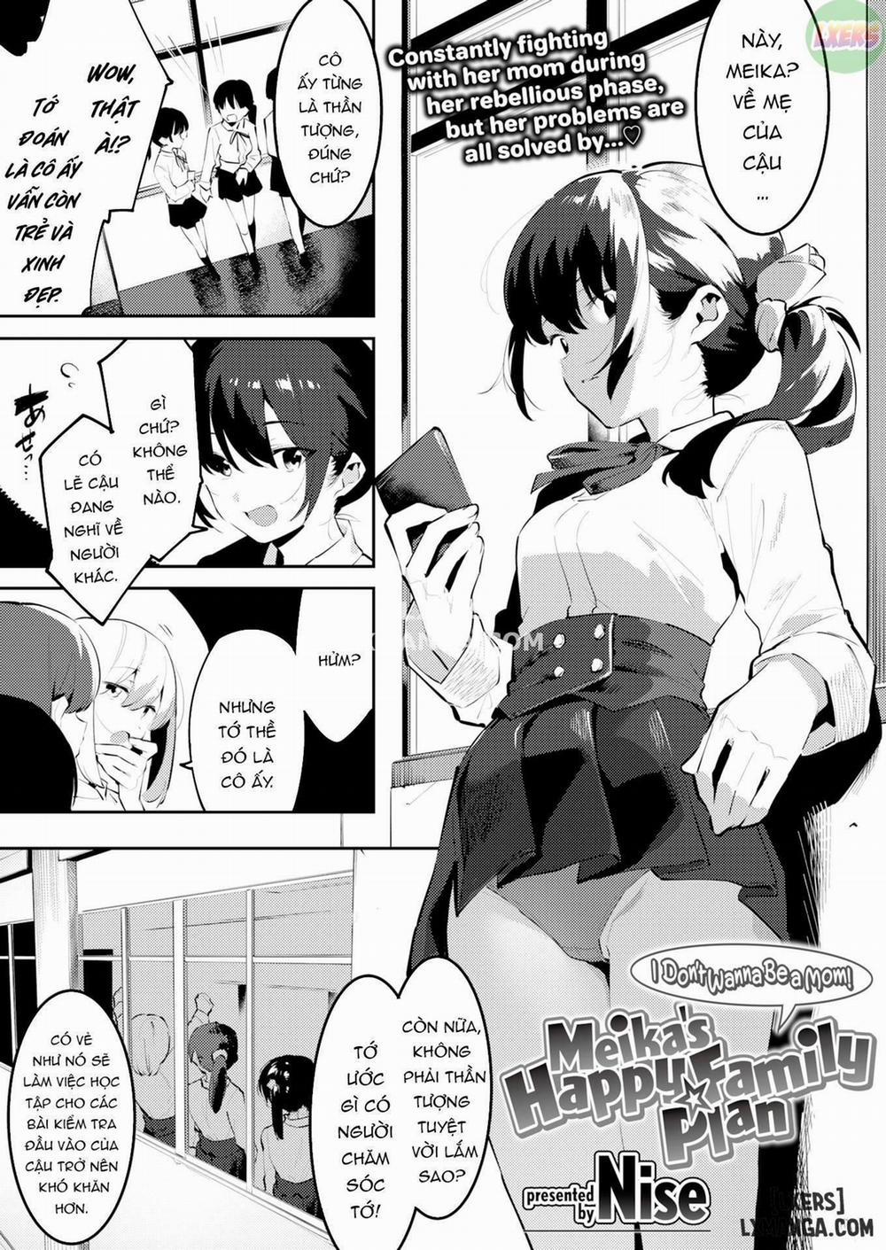 Meika's Happy Family Plan - I Don't Wanna Be a Mom!!! Oneshot trang 0