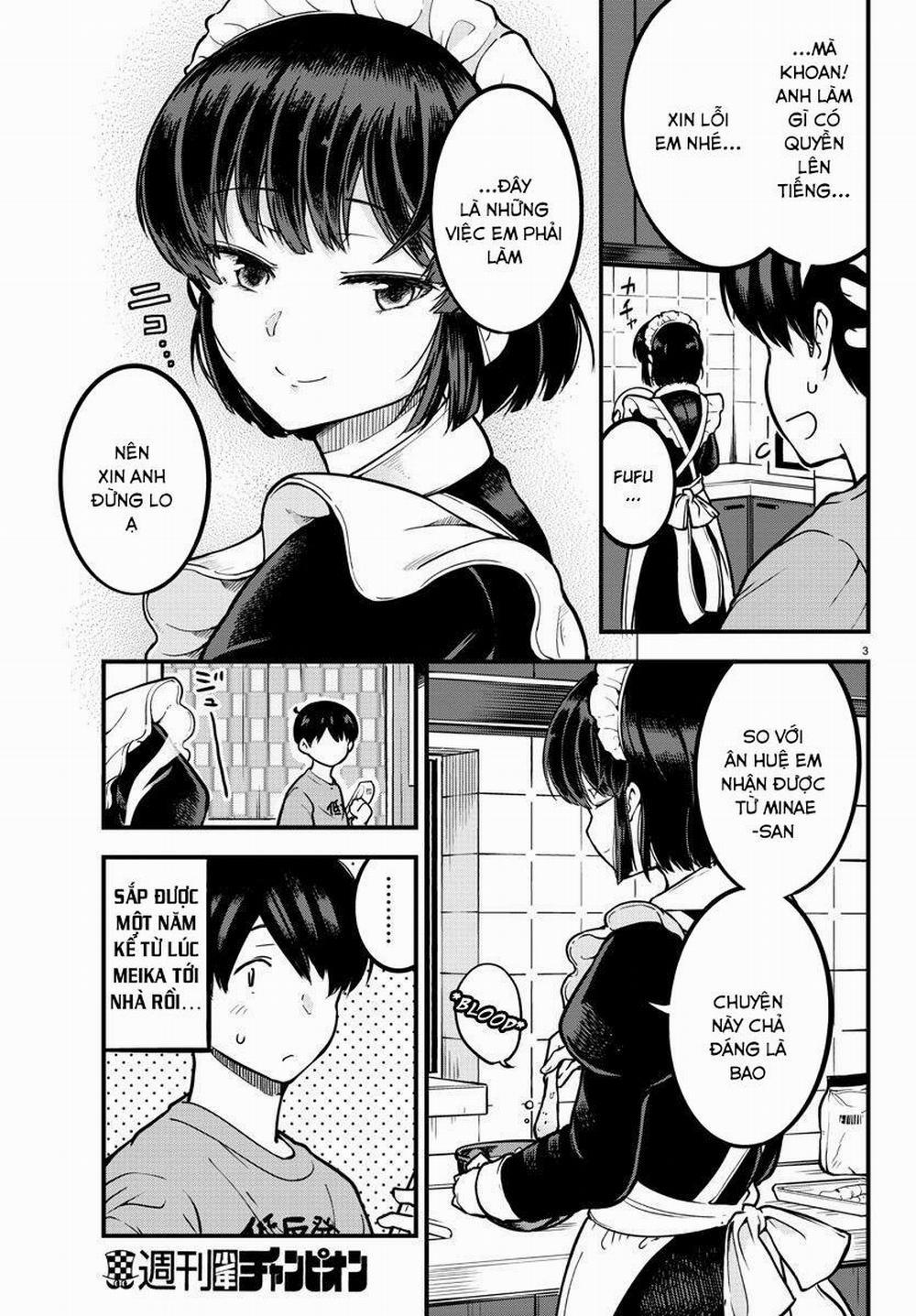 Meika-San Can't Conceal Her Emotions 2 trang 3