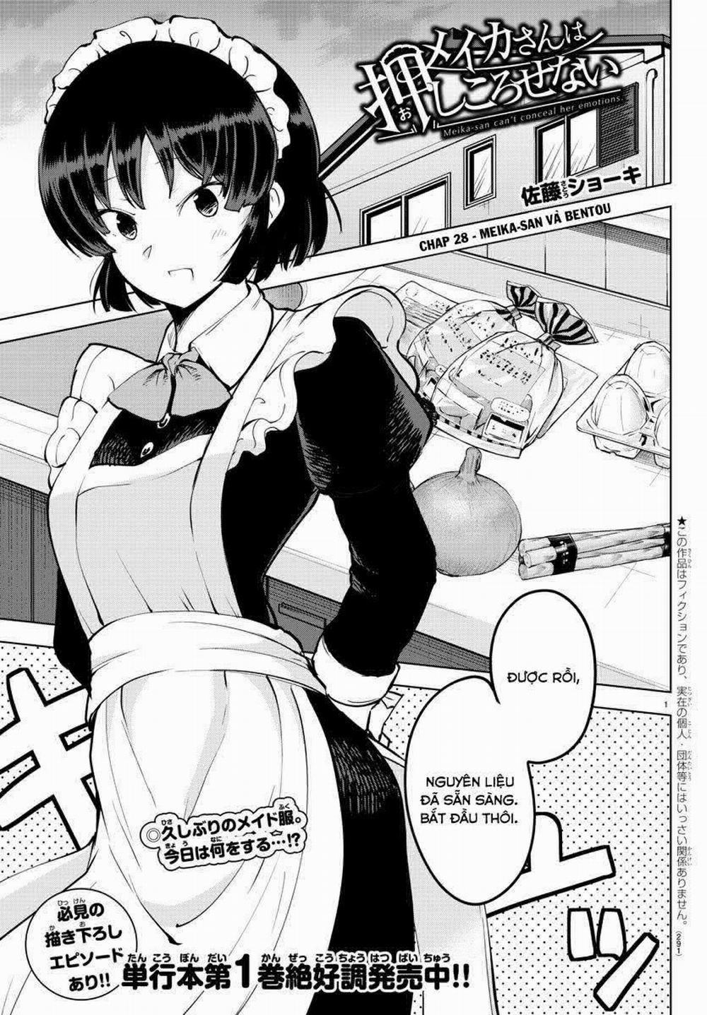 Meika-San Can't Conceal Her Emotions 28 trang 1