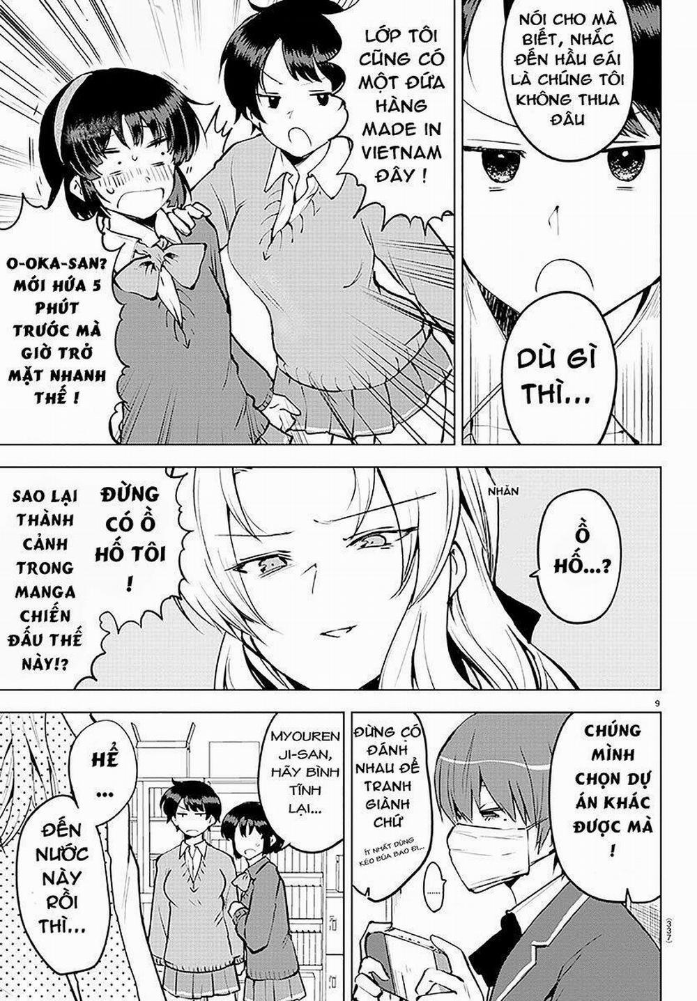 Meika-San Can't Conceal Her Emotions 31 trang 9