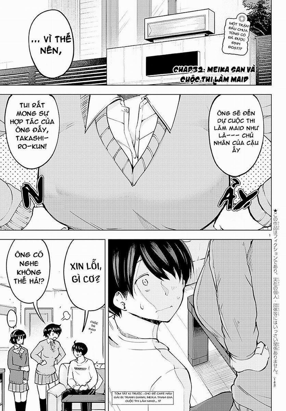 Meika-San Can't Conceal Her Emotions 32 trang 1
