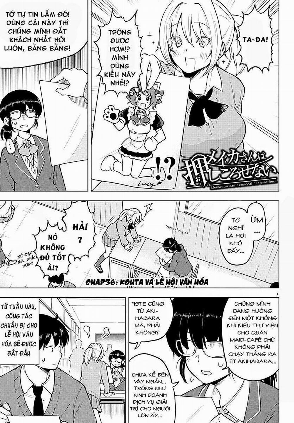 Meika-San Can't Conceal Her Emotions 36 trang 1