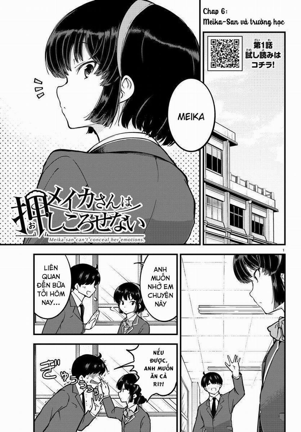 Meika-San Can't Conceal Her Emotions 6 trang 1