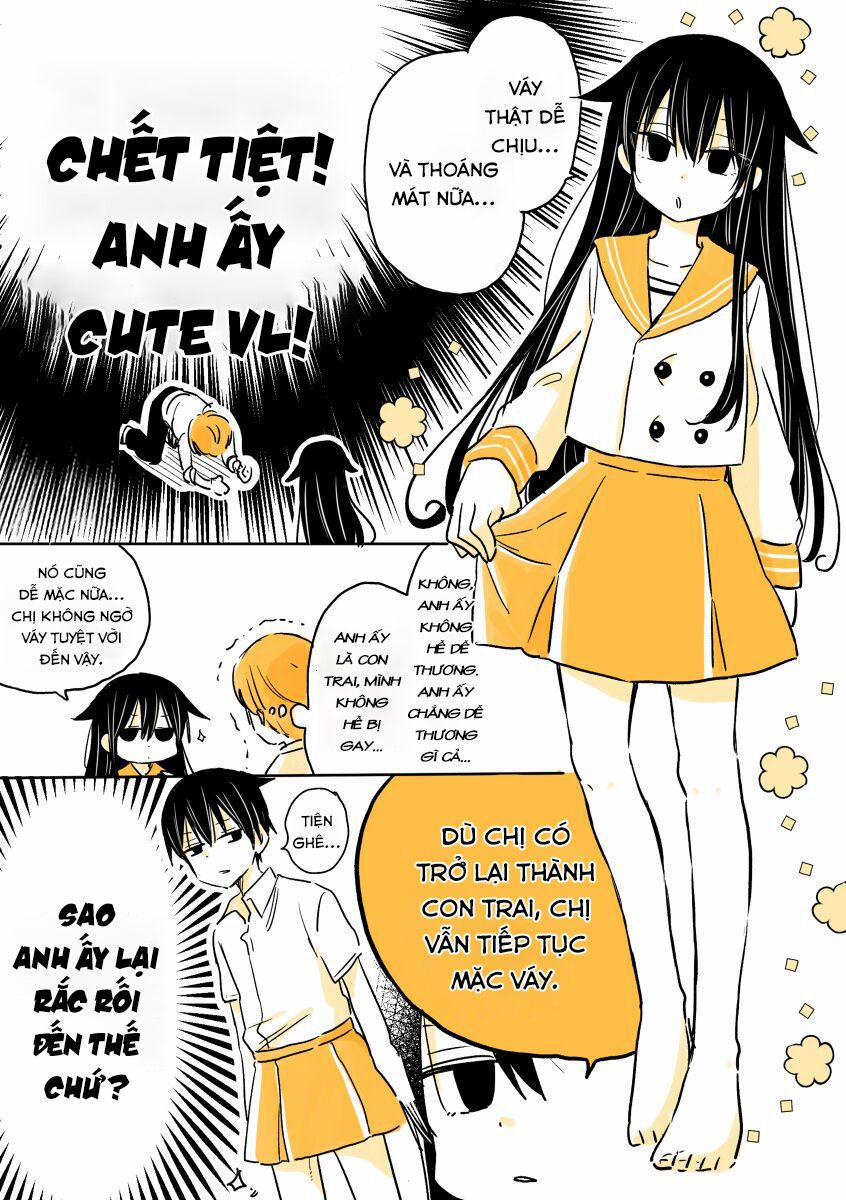 Mendokusagari Danshi Koukousei Ga Asa Okitara Onnanoko Ni Natteita Hanashi Chương 2 Trang 5