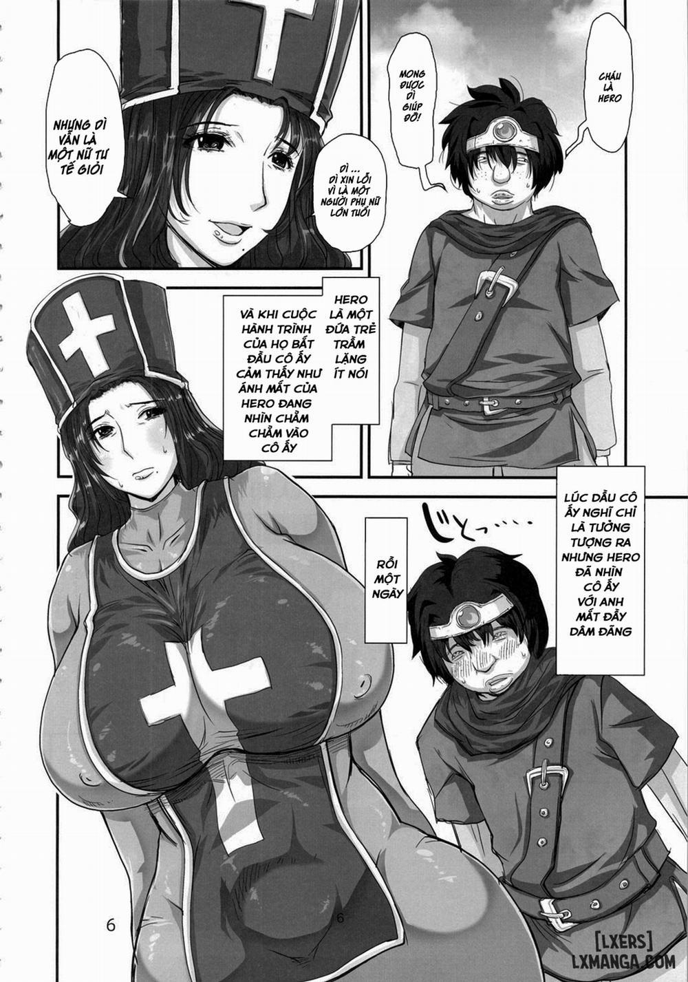 METABOLIZM DQ-S Kyonyuu Kyojiri no Hitozuma Souryo ga Yuusha ni Netorareru Ohanashi Oneshot trang 5