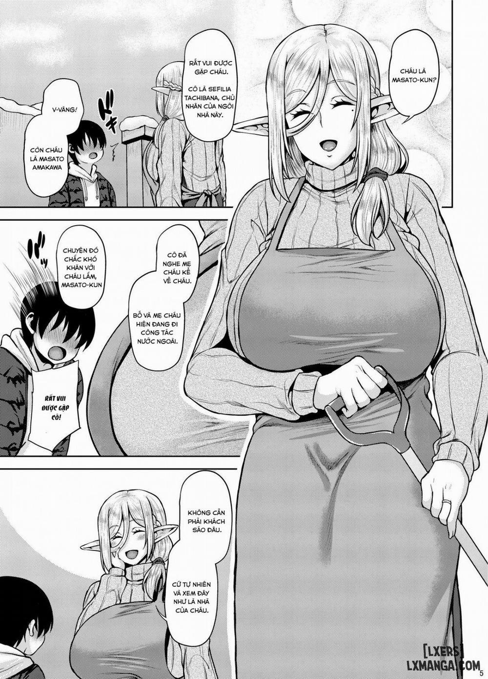 Miboujin Elf no Kanrinin-san to H Shichau Hon Chương Oneshot Trang 4