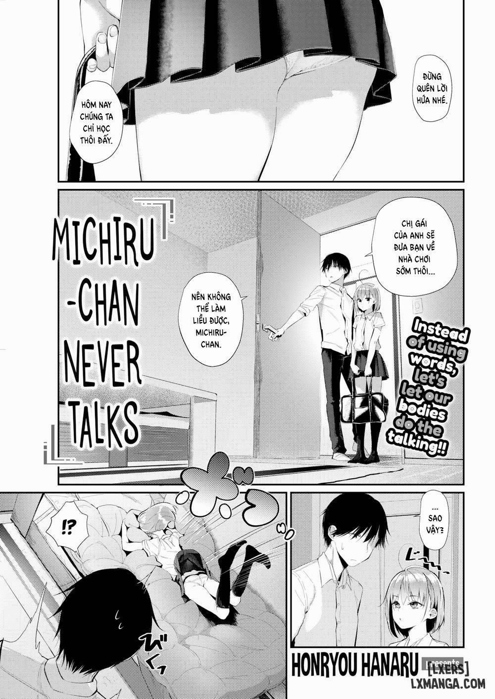 Michiru-chan Never Talks Chương Oneshot Trang 1