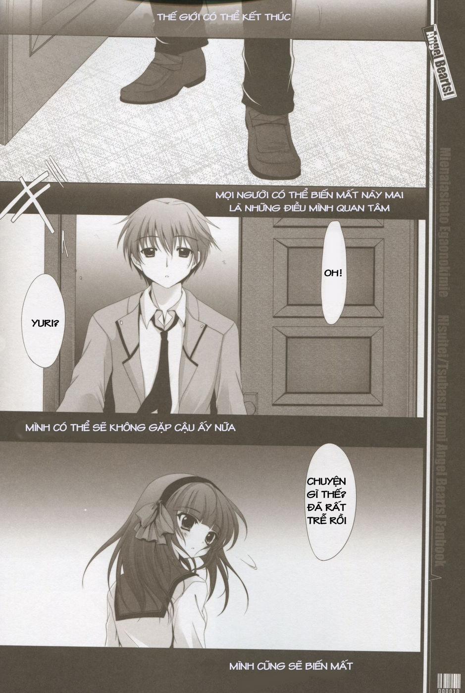 Mienai ashita to egao no kimi e (Angel Beats!) Oneshot trang 10
