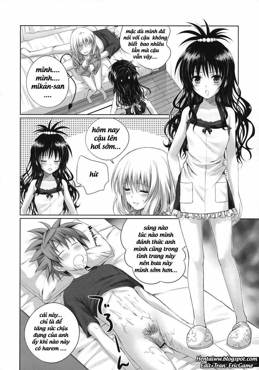 MIKAN,MOMO,SOMETIMES PETA (To Love-Ru Darkness) Chương Oneshot Trang 11