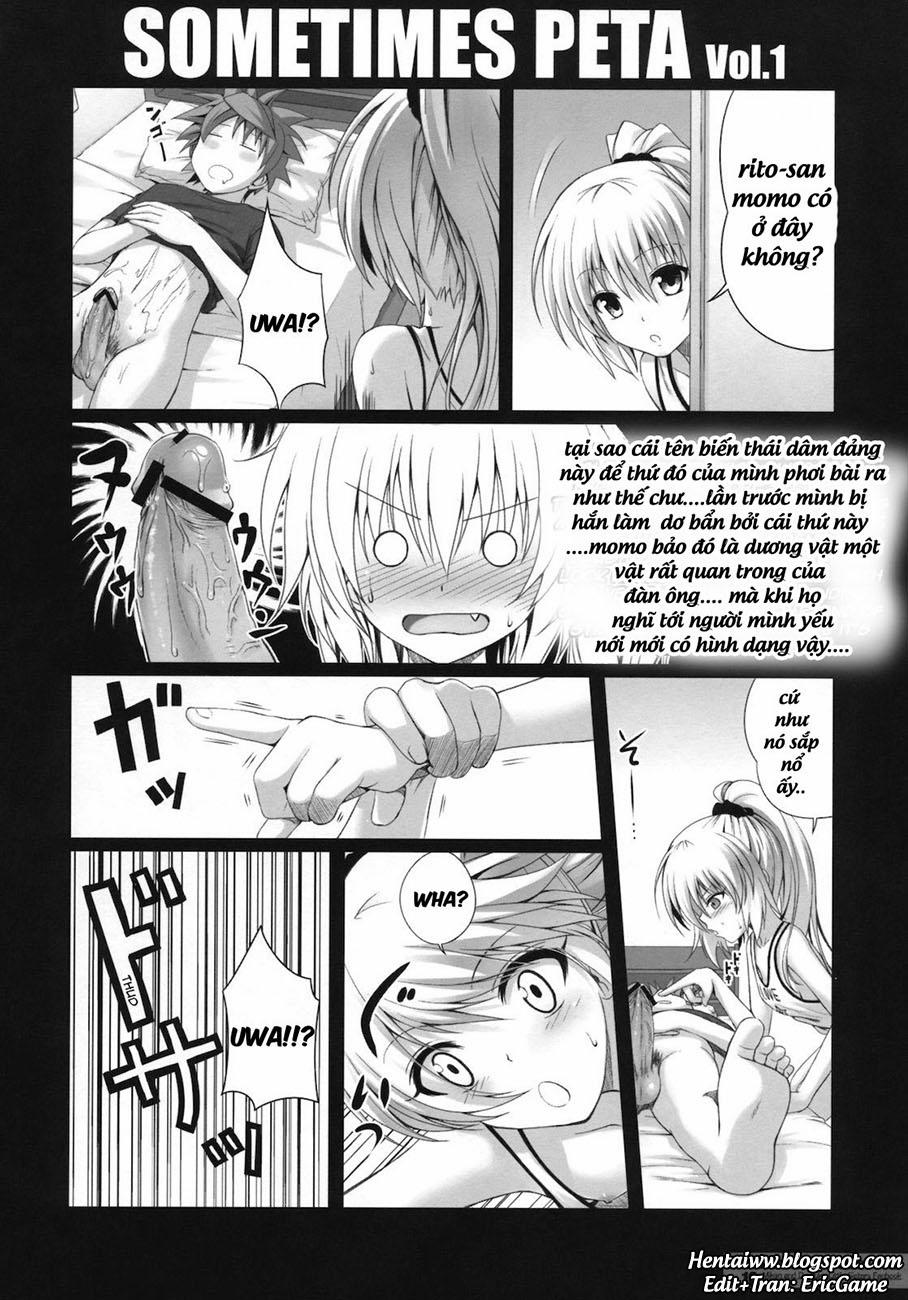 MIKAN,MOMO,SOMETIMES PETA (To Love-Ru Darkness) Chương Oneshot Trang 15