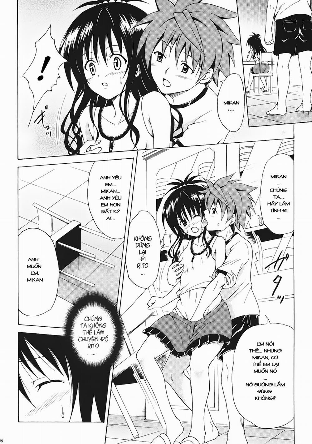 Mikan the Forbidden Fruit (To LOVE-Ru Darkness) 1 trang 36