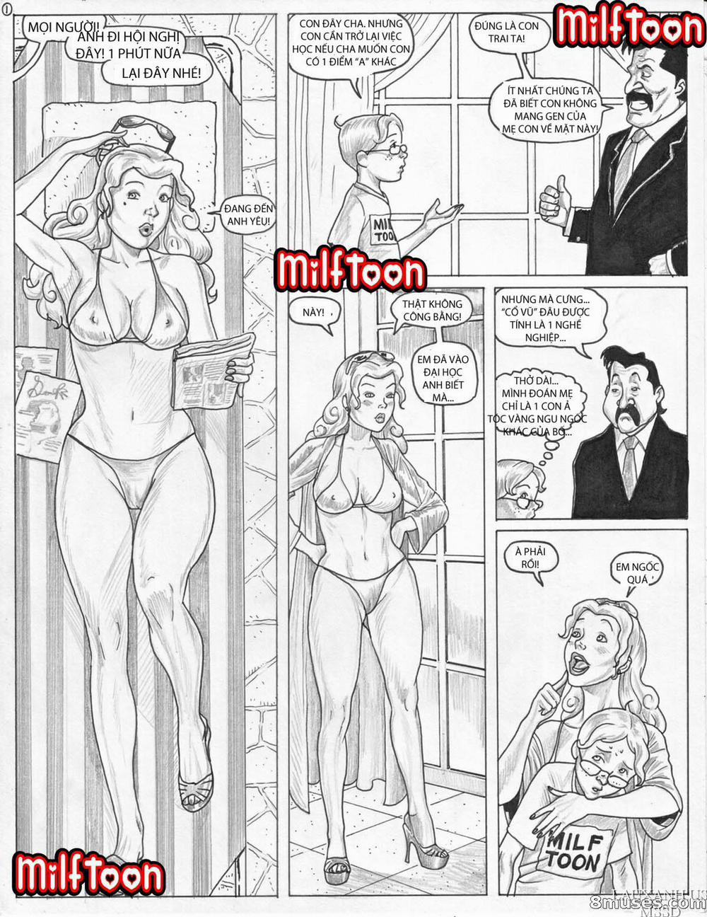 Milftoon Dumblond Chương Oneshot Comic Trang 2