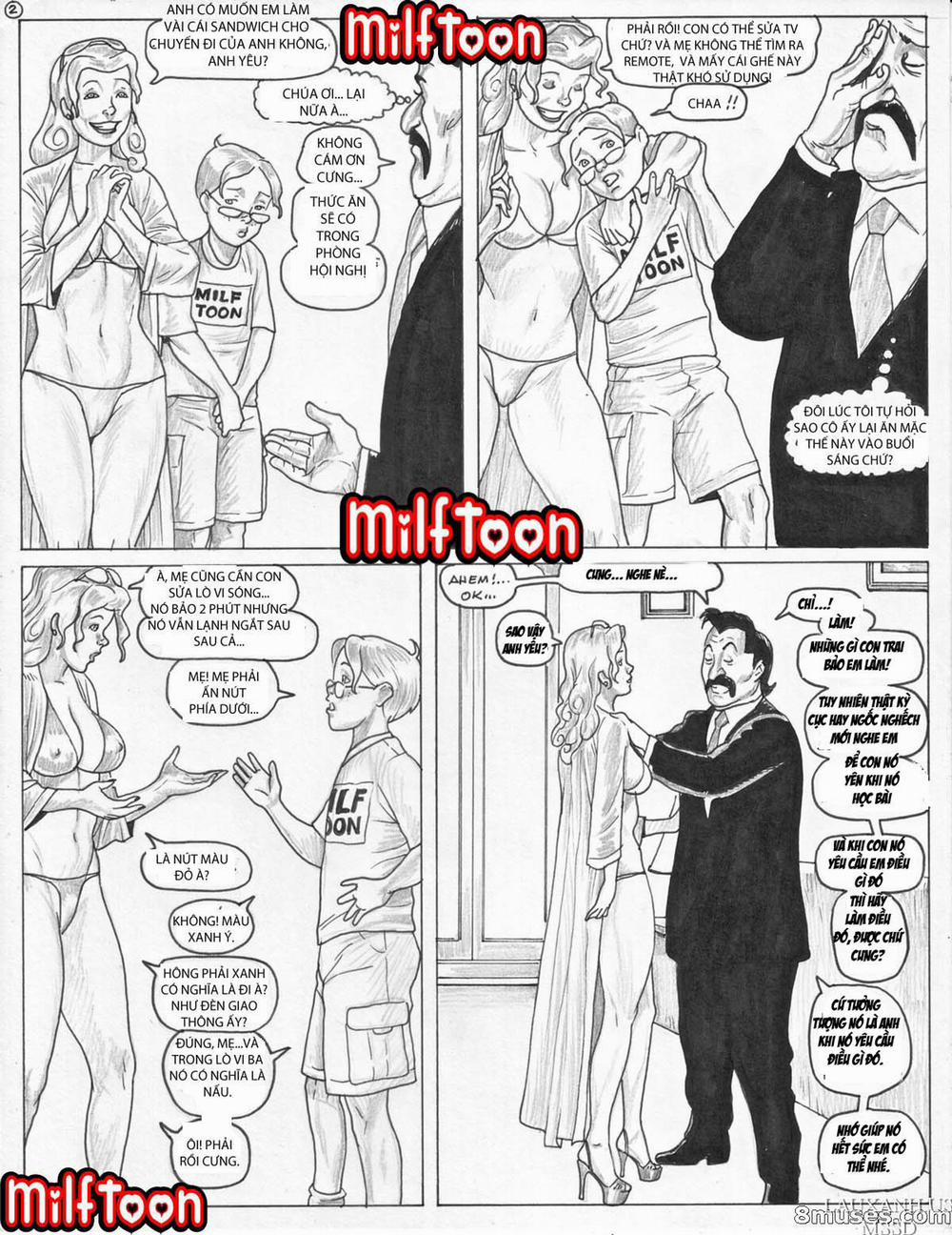 Milftoon Dumblond Chương Oneshot Comic Trang 3