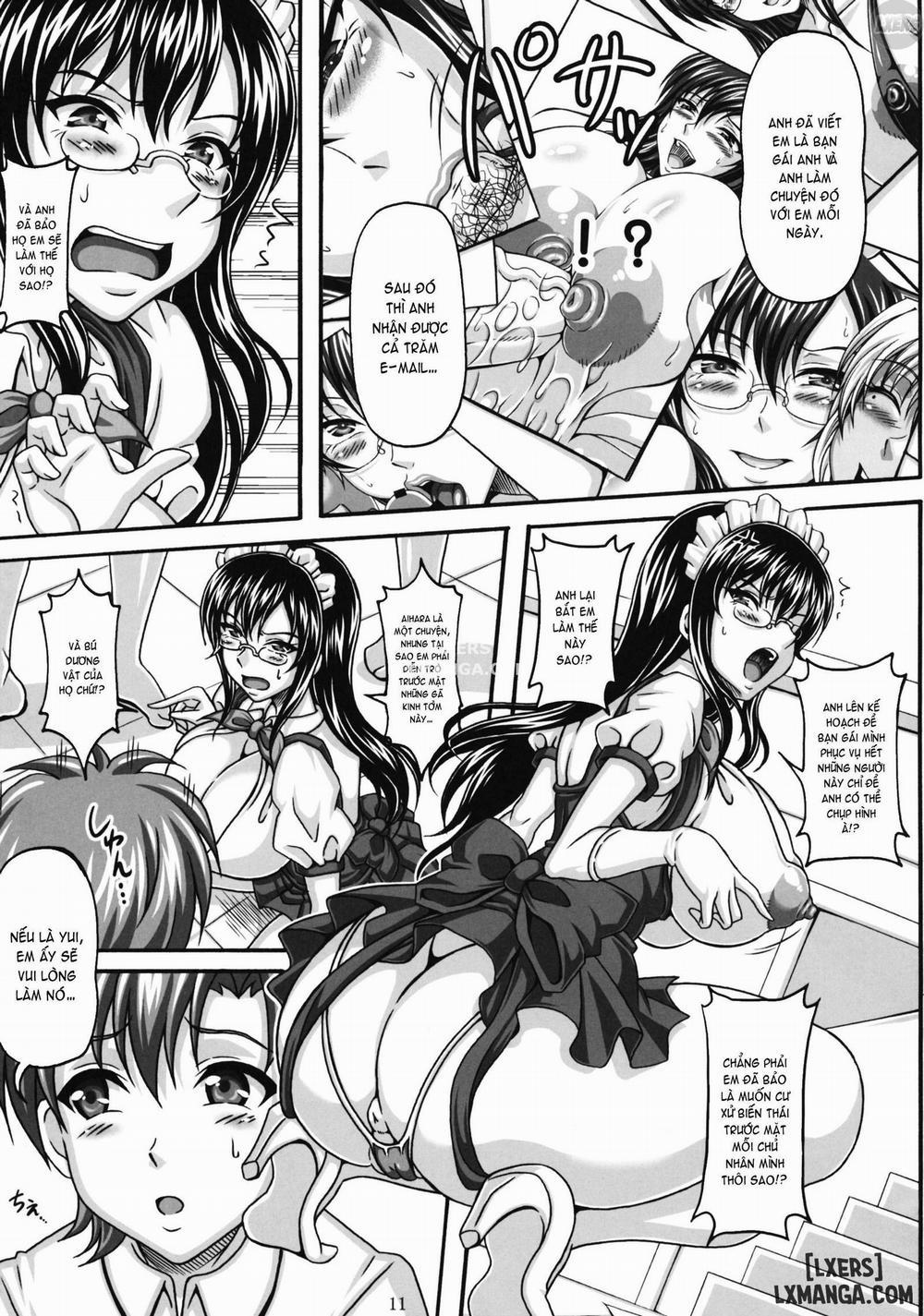 Minna no Bakunyuu Ona Maid Oneshot trang 9