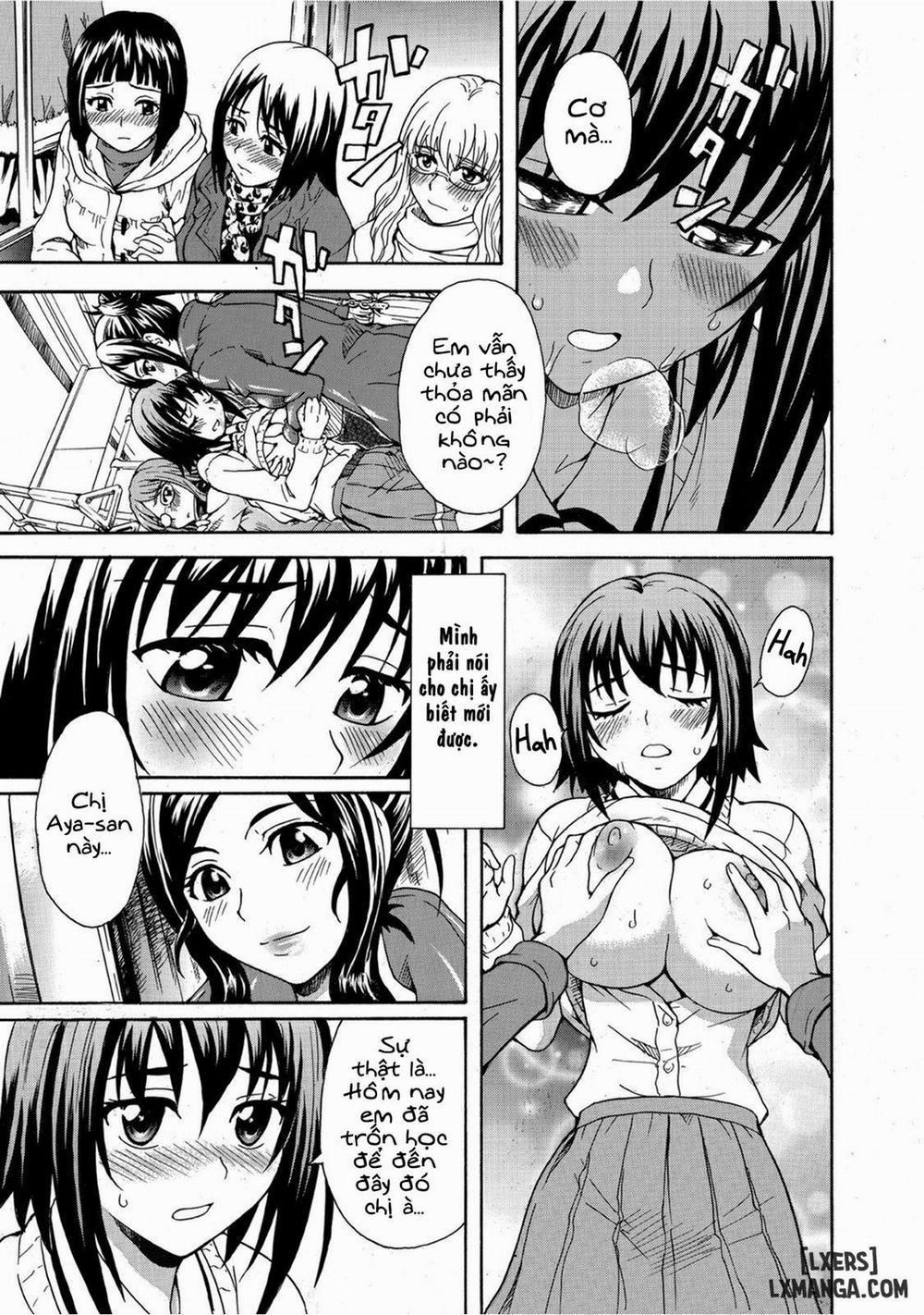 Mirarete Icchau Yuri Densha Oneshot trang 13