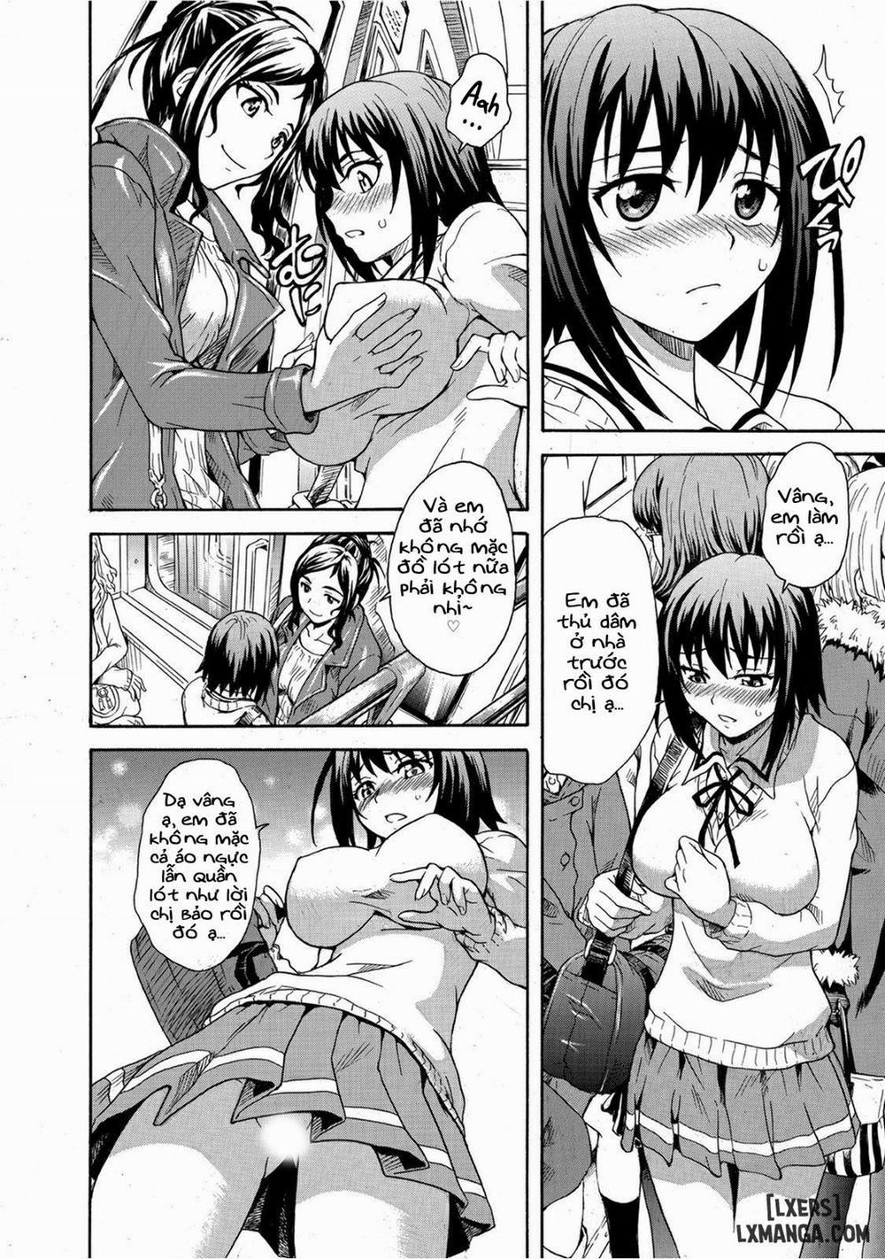 Mirarete Icchau Yuri Densha Oneshot trang 6